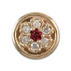 rk770 Ruby Bracelet Slide 